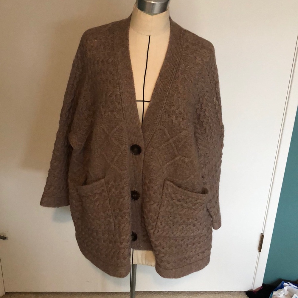 Color Block cardigan